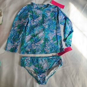 Lilly Pulitzer Girls swimsuit 12